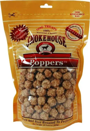Smokehouse Chicken Poppers Dog Treats
