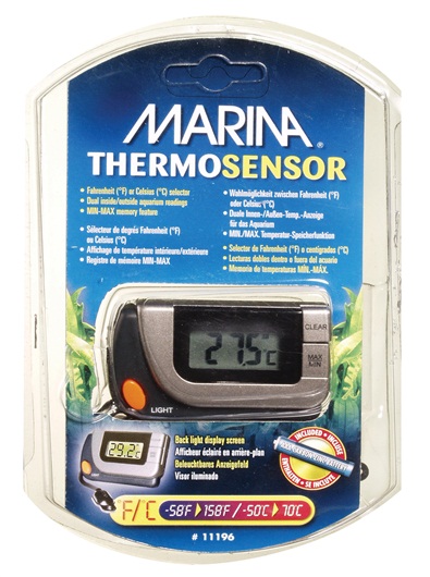 Marina Thermo Sensor Inside/Outside Thermometer with Memory [HG 11196] :  Creative Pet Supply
