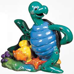 Marina Aqua Toons Ornament - Happy Turtle